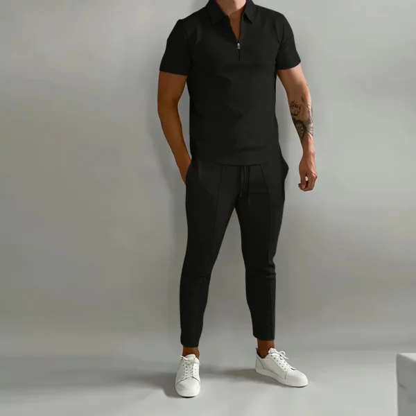 2024 Europe and the United States summer suit slim-fit trend youth sports leisure men's new era - Image 2