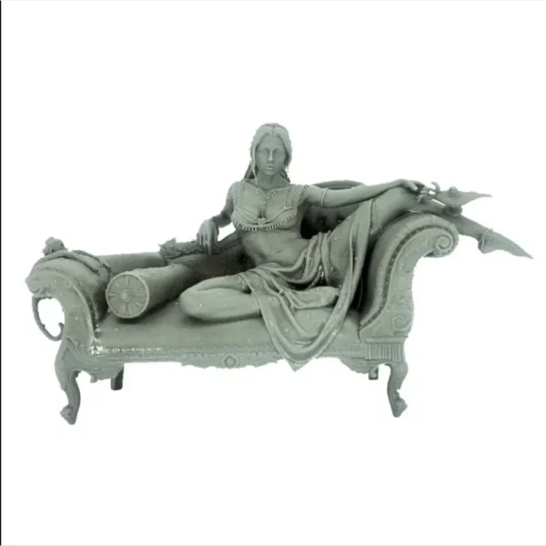 Princess 75mm Resin Figure Model Kit 1/24 Scale Models Modelling Unpainted Kits Diy Toys Plastic Model - Image 4