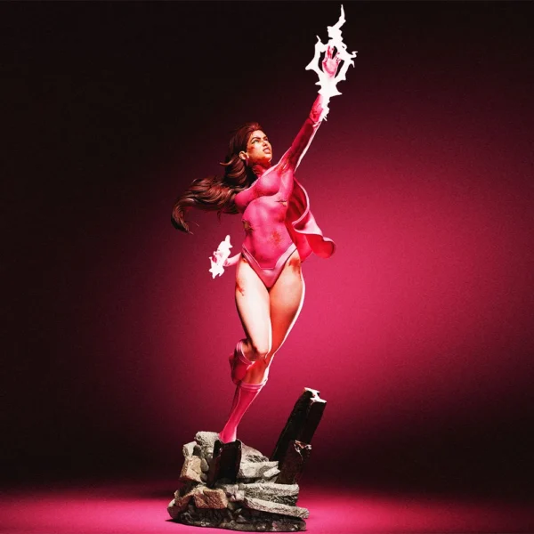 Sci-Fi Heroine 1:18 Scale Unpainted Resin Model Kit - DIY Superheroine Collectible Figure for Painting & Display (A832)
