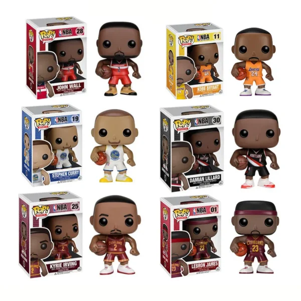 FUNKO Pop New Basketball Starblack Mamba Kobe 11# Action Figure Collectible Model Toys Gift for Fans