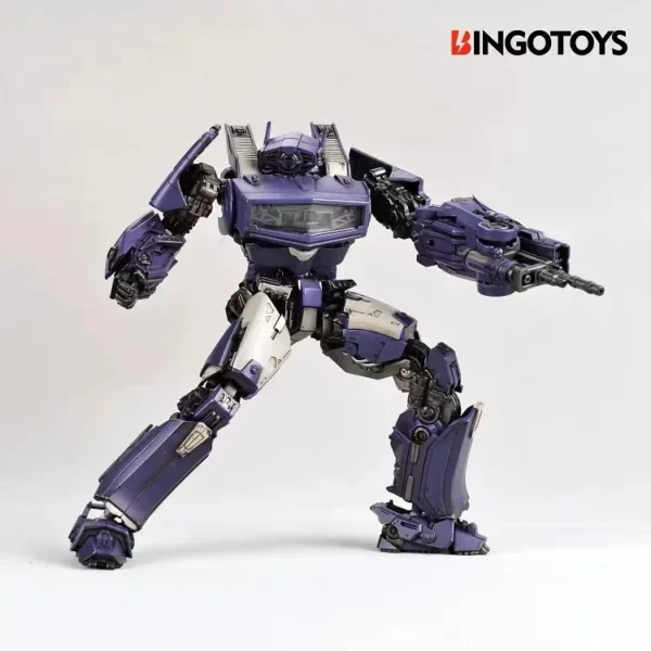 BINGOTOYS Transformation BT-01 Action Figures BT01 Silencer Shockwave Shockblast Wave M Robot Figure Model Statue Toy Gifts - Image 3