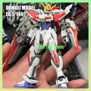 In Stock DONGLI EG 1/144 Build Strike Exceed Galaxy With Blue Part Assembly Model Kit Action Figure Robot Plastic Model Kids Toy