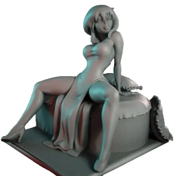 Holli Would 1:24 Miniature Resin Model Kit Unpainted Plastic Model Kit A226 - Image 5