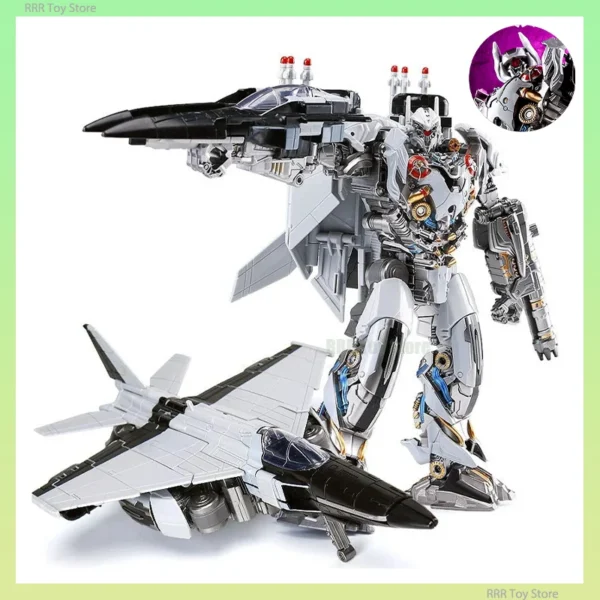 BMB Transformation LS-01 Nitro Zeus Action Figures Black Mamba TF Robot Figure LS01 Alloy Model Collection Statue Figurine Toys