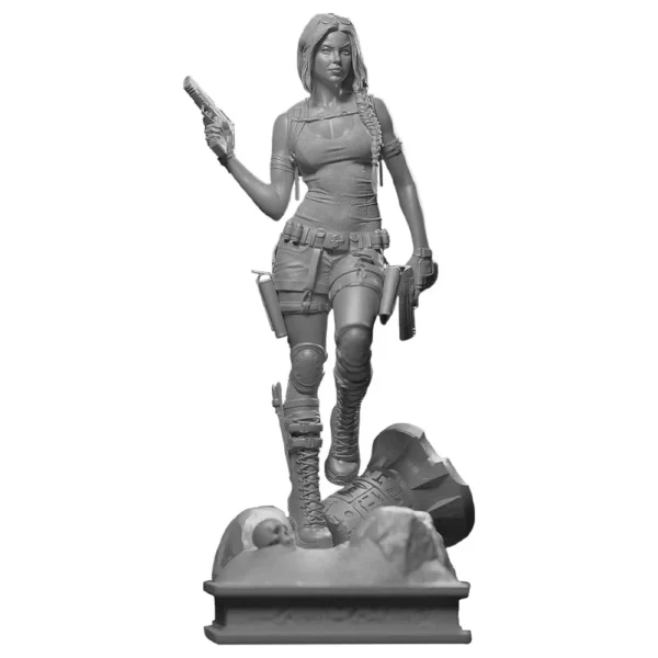 Lara Miniature Figure 1:24 Resin Model Kit Unpainted Plastic Model Kit Anime Figure A581 - Image 5