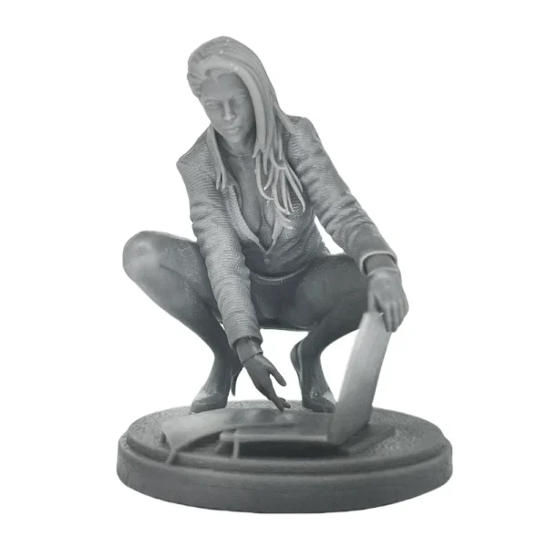 Secretary Resin Figure Miniature 1:24 Resin Model Kit Unpainted Plastic Model Kit A417 - Image 5