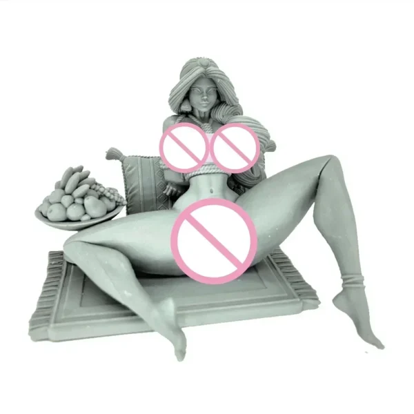 Jasmin 1/24 Scale Unpainted Resin Model Kit | DIY Anime Figure Assembly | Collectible Craft Project Gift for Adults - Image 2