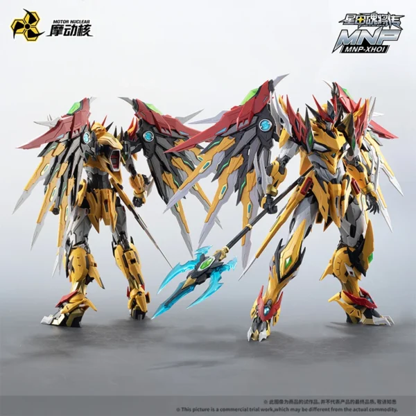 Motor Nuclear MG 1/100 Assembly Model Kit MNP-XH01 BAIQI Collection Action Figures Alloy Skeleton Robot Plastic Model Toy Gifts - Image 2