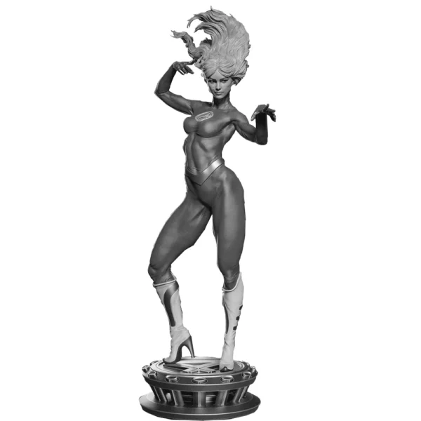 Susan Storm Richards Figure 1:18 Miniature Figure Resin Model Kit Unpainted Plastic Model Kit A768 - Image 3