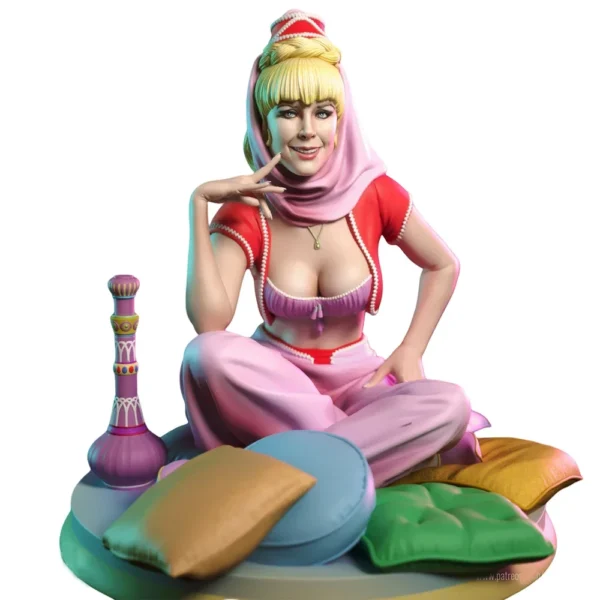 Jeannie Figure 1:24 Miniature Resin Model Kit Unpainted Plastic Model Kit A673 - Image 2