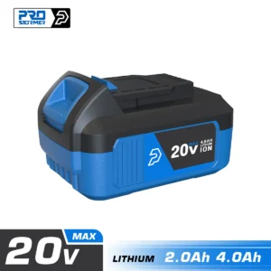 PROSTORMER 2000mAh/4000mAh Lithium-Ion Battery work on 20V Series Tools Cordless Brushless Dirll/Wrench/Screwdriver/Circular Saw