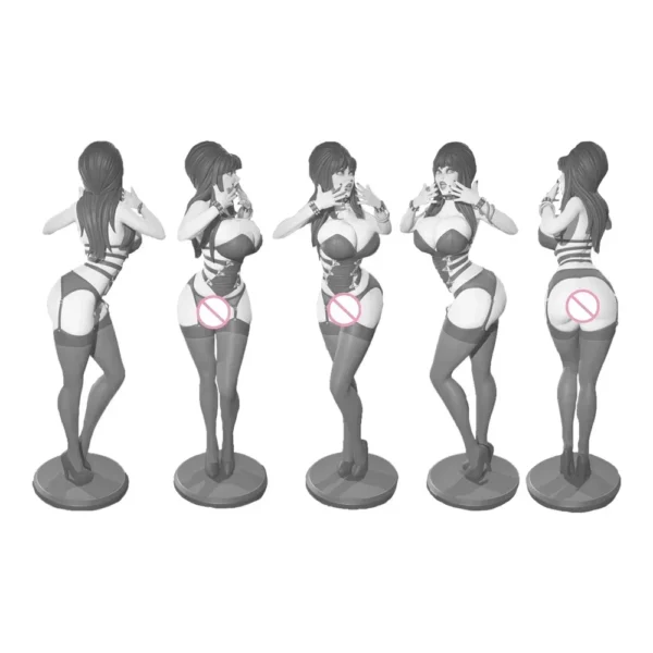 Anime Figure 1:24 Miniature Resin Model Kit Unpainted Plastic Model Kit A138 - Image 4