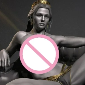 Princess 75mm Resin Figure Model Kit 1/24 Scale Models Modelling Unpainted Kits Diy Toys Plastic Model