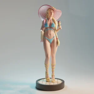 Cammy White Figure 1:24 Miniature Resin Model Kit Unpainted Plastic Model Kit A743