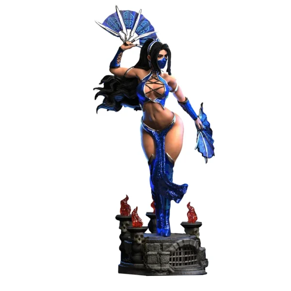 Kitana Figure 1:18 Miniature Resin Model Kit Unpainted Plastic Model Kit A729 - Image 2