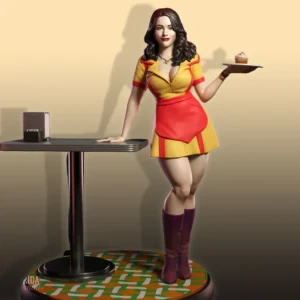 Kat Dennings Figure 1:24 Miniature Resin Model Kit Unpainted Plastic Model Kit A695