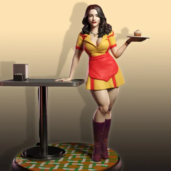 Kat Dennings Figure 1:24 Miniature Resin Model Kit Unpainted Plastic Model Kit A695