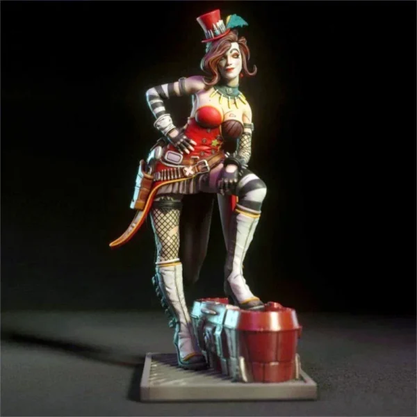 Mad Moxxi 75mm Miniature Resin Figure Model Kit 1/24 Scale Models Unpainted Kits Diy Toys Hobbies Plastic Model A149