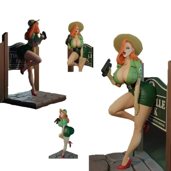 Jessica 1:24 Miniature Resin Model Kit Unpainted Plastic Model Kit A182 - Image 4