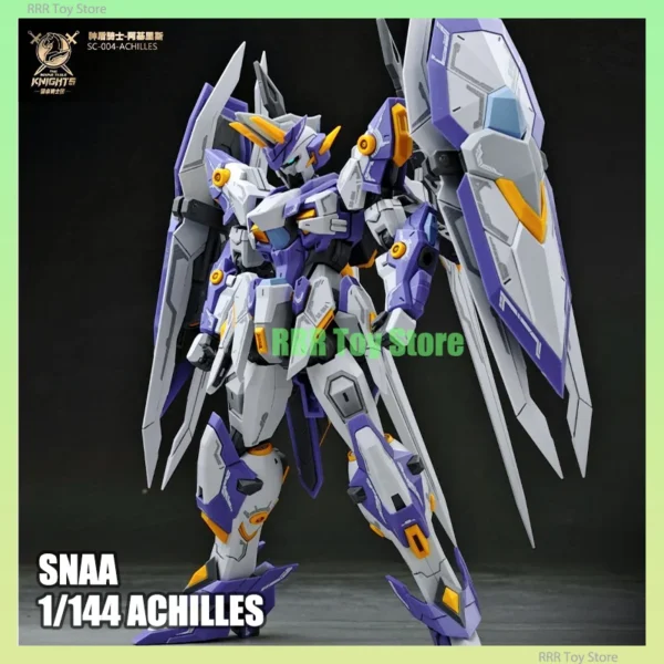Original SNAA HG 1/144 ACHILLES Model Kit SC-004 Aegis Knight Collection Action Figure Robot Plastic Model Kits Hobby Kids Toy