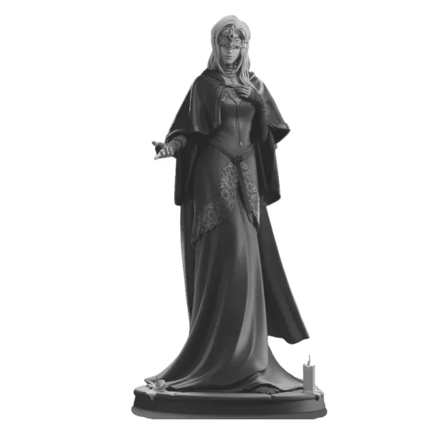 Fire Keeper Miniature Figure 1:16 Resin Model Kit Unpainted Plastic Model Kit a2292 - Image 2
