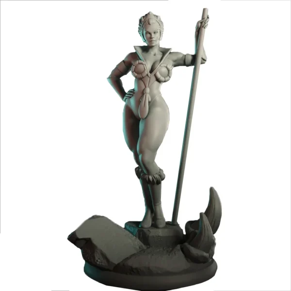 JiaLingBao Figure 1:24 Miniature Figure Resin Model Kit Unpainted Plastic Model Kit A785 - Image 3