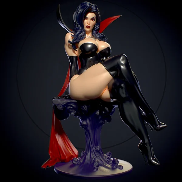 Dark Queen 1:24 Miniature Figure Resin Model Kit Unpainted Plastic Model Kit B521