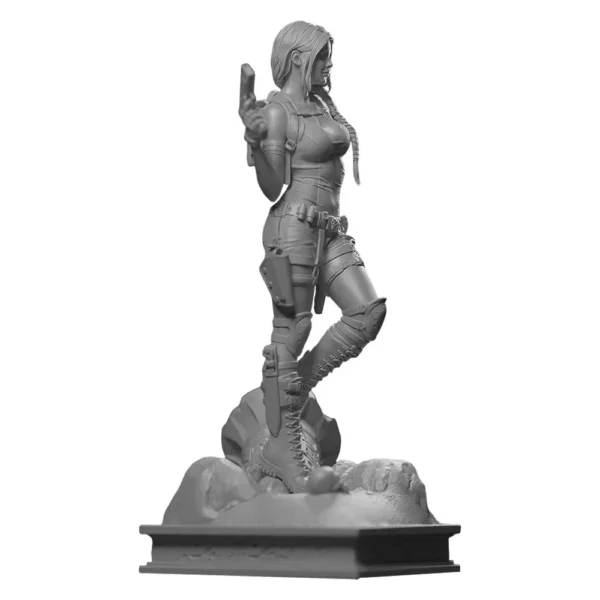 Lara Miniature Figure 1:24 Resin Model Kit Unpainted Plastic Model Kit Anime Figure A581 - Image 3