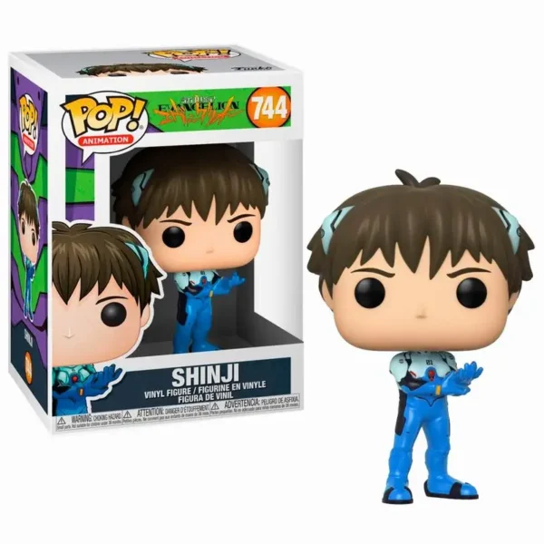 New Funko Pop JP Animetion Evangelion REI 745# SHINJI 744# ASUKA 635# Limited Edition Exclusive Vinyl Figure Model Dolls Toys - Image 3