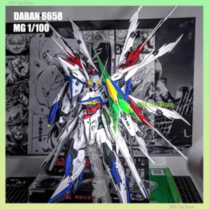In Stock Daban 6658 MG 1/100 Assembly Model Kit Eclipse MVF-X08 With Backpack Action Figures Robot Plastic Model Toy Gifts