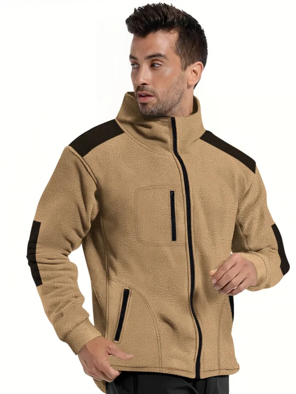 Cross-border spring and autumn hot new products men's leisure sports long sleeve young men's zipper slim jacket top - Image 2