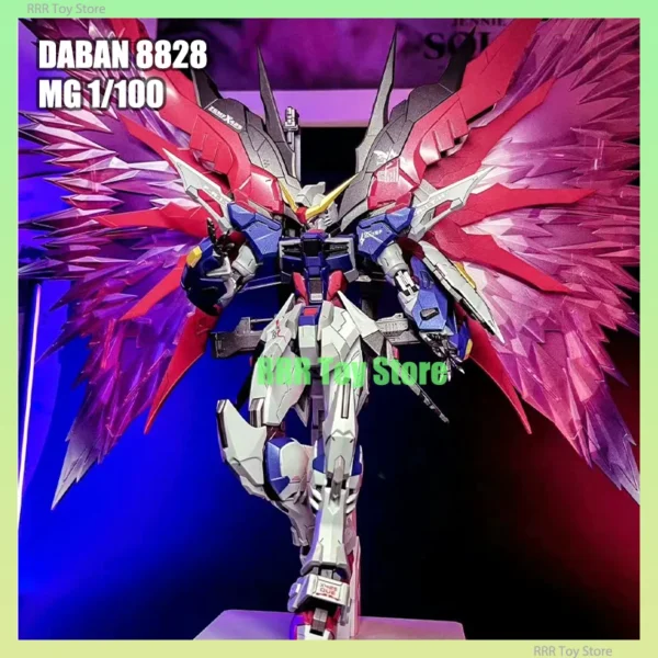 In Stock DABAN 8828 MG 1/100 Assembly Model Kit ZGMF-X42S Destiny MB Style Light Wing Action Figure Robot Plastic Model Toy Gift