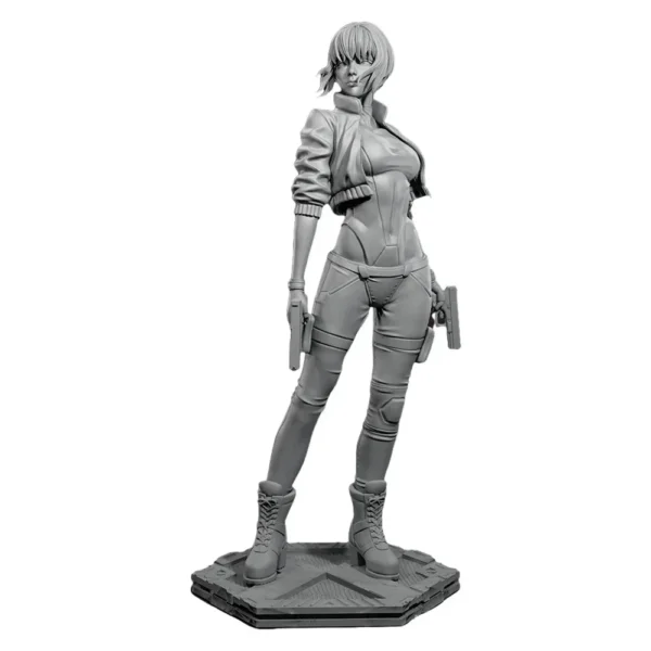 Motoko Kusanagi 1:18 Miniature Figure Resin Model Kit Unpainted Plastic Model Kit a2299 - Image 3
