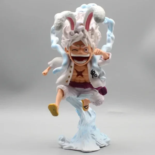 28cm One Piece Luffy Figure Nika Luffy Anime Figures With Moon Light Gear 5 Luffy Figurine PVC In Stock Statue Model Toys Gifts - Image 2