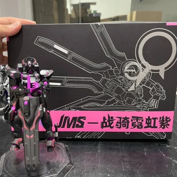 JMS HG 1/144 Schwarzette Neon Purple Model Kit Collection Assembly Action Figures Robot Figurine Plastic Model Hobby Toy Gifts - Image 6