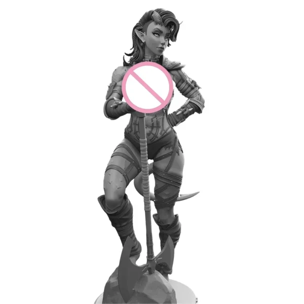 Karlach Figure 1:18 Miniature Figure Resin Model Kit Unpainted Plastic Model Kit A466 - Image 5