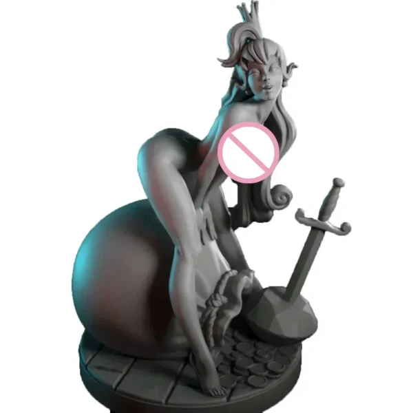 Princess Daphne 1:24 Miniature Resin Plastic Model Kit Unpainted Resin Model Kit A155 - Image 4