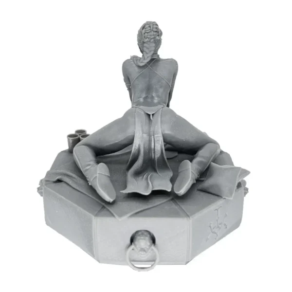 Leia Slave 75mm Resin Model Kit 1/24 Scale Unpainted DIY Hobby Kit Collectible Figure Anime Statue A132 - Image 4