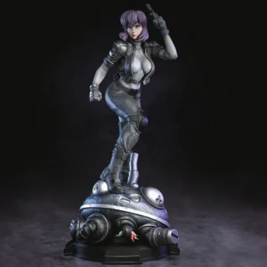 Anime Motoko Figure 1:18 Miniature Resin Model Kit Unpainted Plastic Model Kit A687