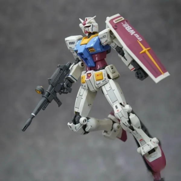 BLING Model SHANSHAN SS HG 1/144 RX-78-2 Beyond Global Assembly Model Kit Action Figures Robot Plastic Model Toys Customized - Image 4