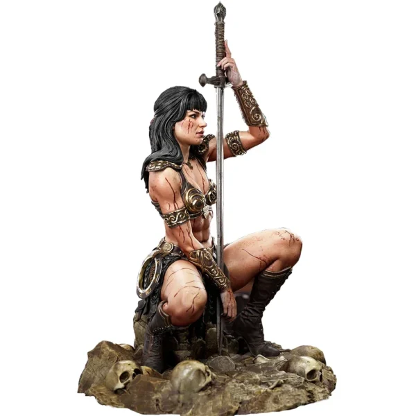 1:16 Xena Warrior Princess Resin Model Kit | Unpainted DIY Collectible Figure | Anime Craft Gift for Adults (A786) - Image 3