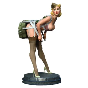 1/18 Sexy Female Soldier 1:24 Miniature Resin Plastic Model Kit Unpainted Resin Model Kit A163