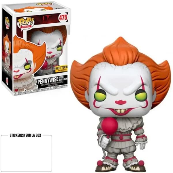 FUNKO POP FACE 51# FREDDY FUNKO SE PENNYWISE 472# V for Vendetta 10# Chucky 798# 658# Billy 52# Action Figure Toys - Image 6