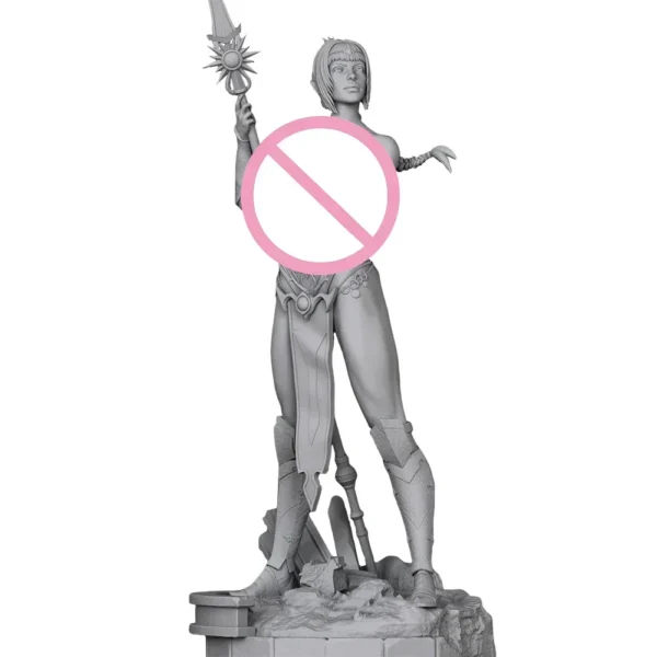 Shadowheart Miniature Figure 1:16 Resin Model Kit Unpainted Plastic Model Kit Anime Figure A586 - Image 5