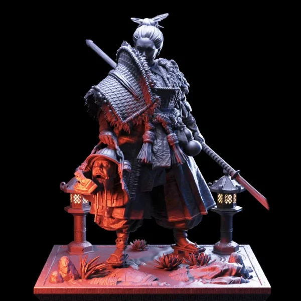 Kuchisake Onna Figure 1:18 Miniature Resin Model Kit Unpainted Plastic Model Kit a2860