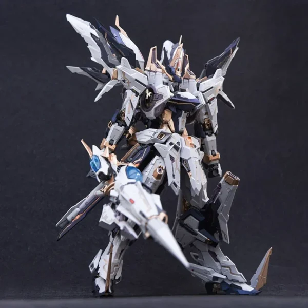 SNAA Infinite Dimensions Aurora 1/100 Assembly Model Kit Pmd Aurora Alloy Collection Action Figure Robot Plasitc Model Toy Gifts - Image 4