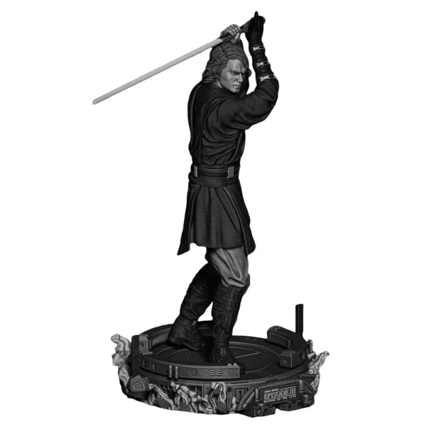 Anime Anakin Figure 1:16 Miniature Resin Model Kit Unpainted Plastic Model Kit A688 - Image 3