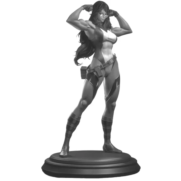 The Green Giantess Figure 1:24 Miniature Figure Resin Model Kit Unpainted Plastic Model Kit A529 - Image 3