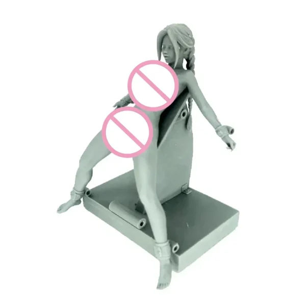 Tegan 75mm miniature Resin Figure Model Kit 1:24 Scale Models Unpainted Kits Diy Toys Hobbies Plastic Model A241 - Image 3