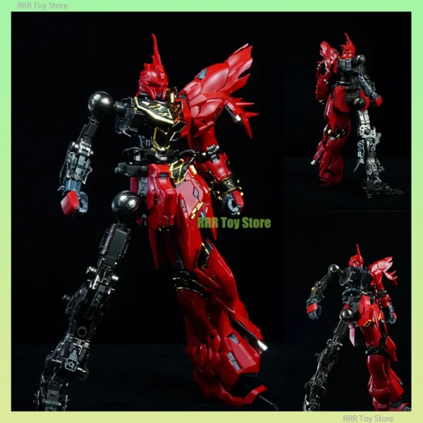 Iron Toys Metal Frame Parts for Sinanju 1/100 MG MSN-06S Alloy Skeleton Assembly Model Kit Accessories Robot Figurine Action Toy